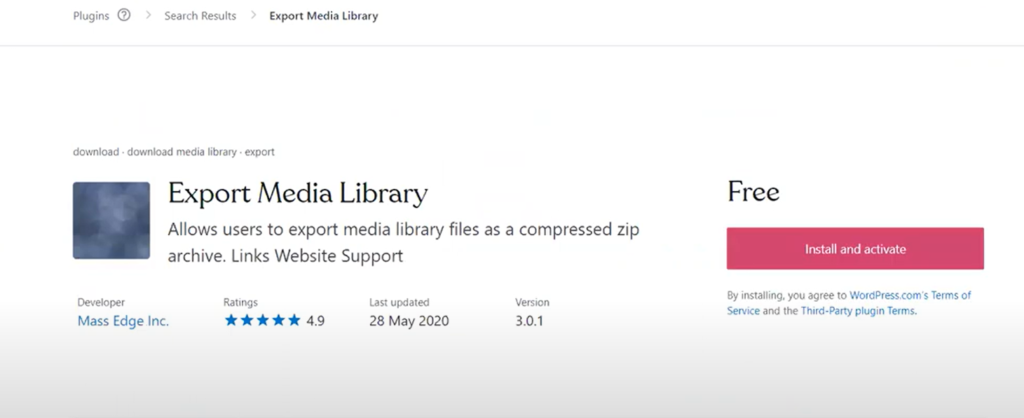 How to Export WordPress Media Library