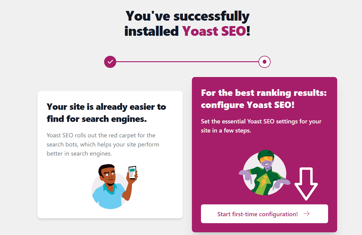 how to configure yoast seo plugin