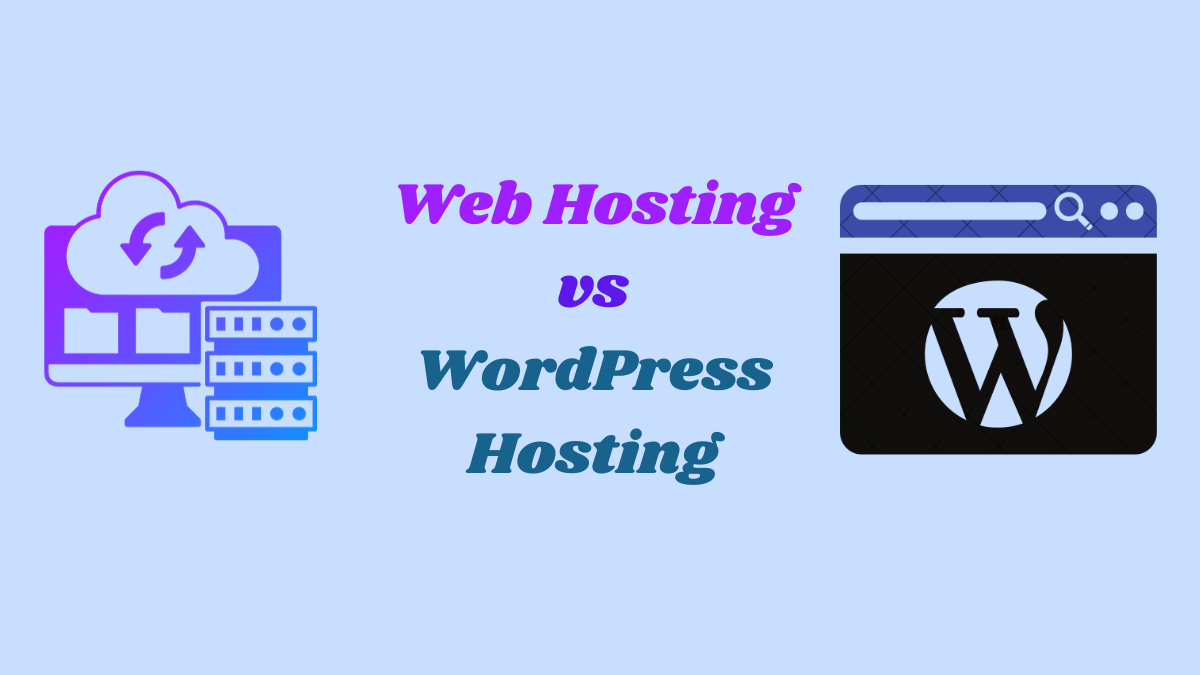 WordPress Hosting vs Web Hosting (updated)